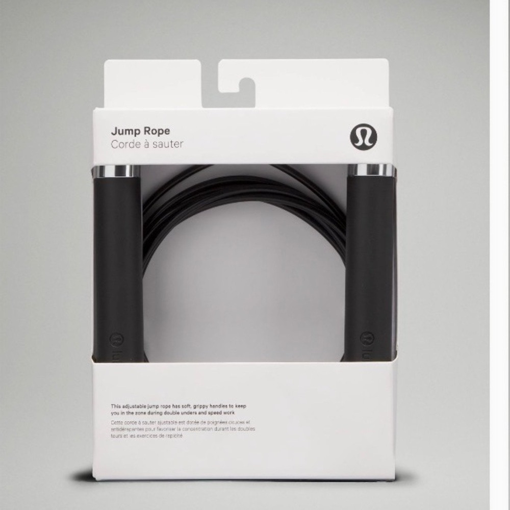 lululemon athletica Black Jump Rope